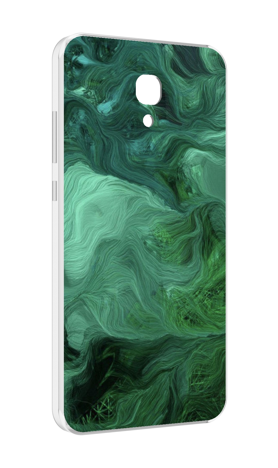 

Чехол MyPads зеленые нити для Meizu M6 (M711Q), Прозрачный, Tocco