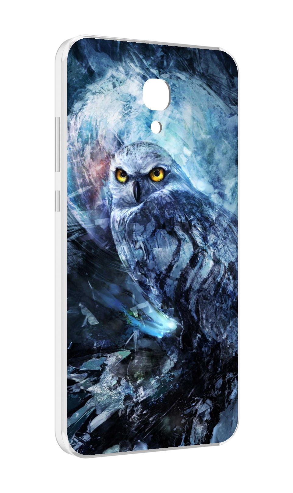 

Чехол MyPads замороженная-сова для Meizu M6 (M711Q), Прозрачный, Tocco