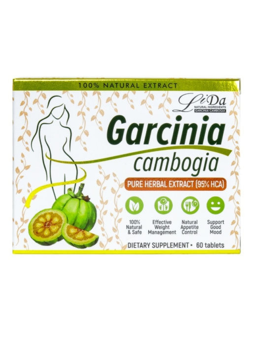 фото Гарциния камбоджийская экстракт для похудения lida garcinia cambogia таблетки 60 шт.