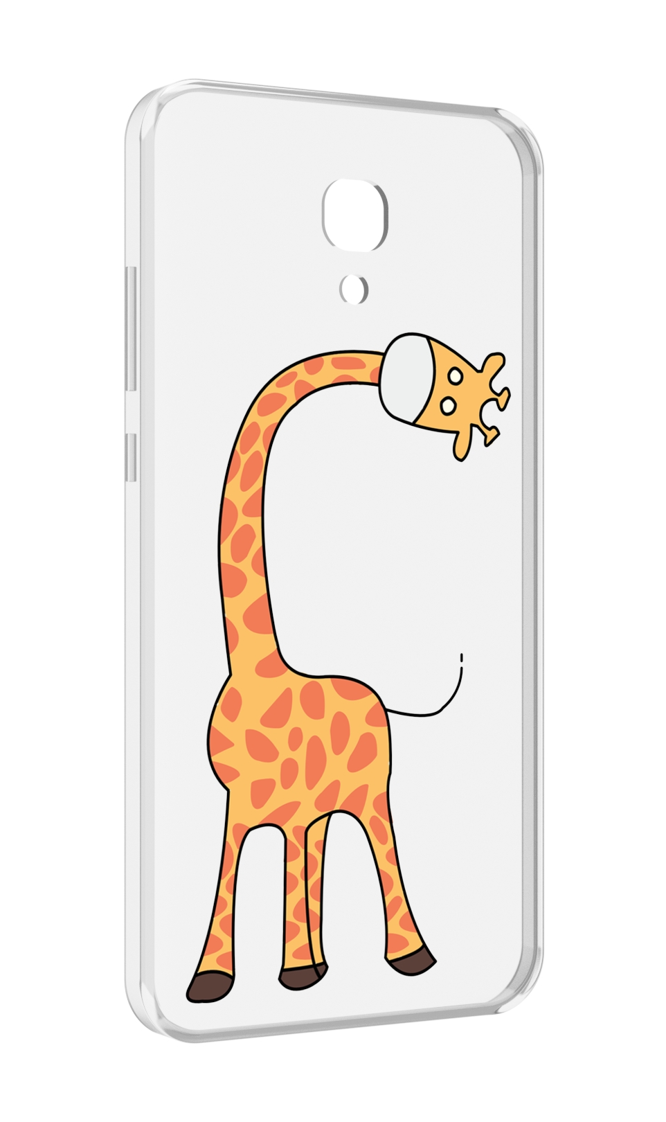 

Чехол MyPads жирафик детский для Meizu M6 (M711Q), Прозрачный, Tocco