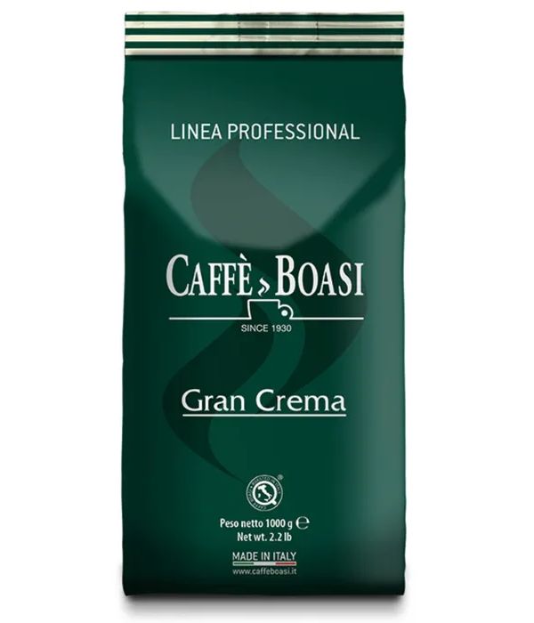 Зерновой кофе BOASI GRAN CREMA PROFESSIONAL, пакет, 1 кг.