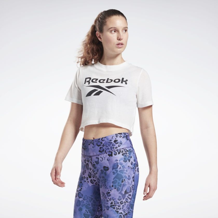 Топ женский Reebok GQ9492 белый M 1039₽