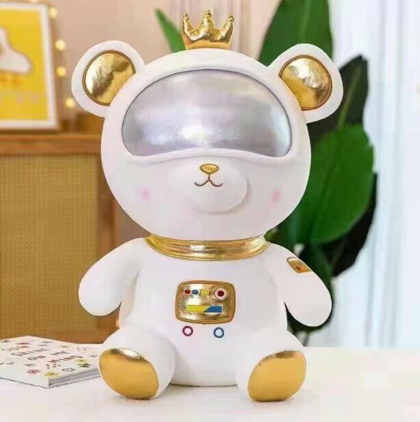 Мягкая игрушка, Медведь космонавт, 25 см мягкая игрушка медведь бернарт золотой