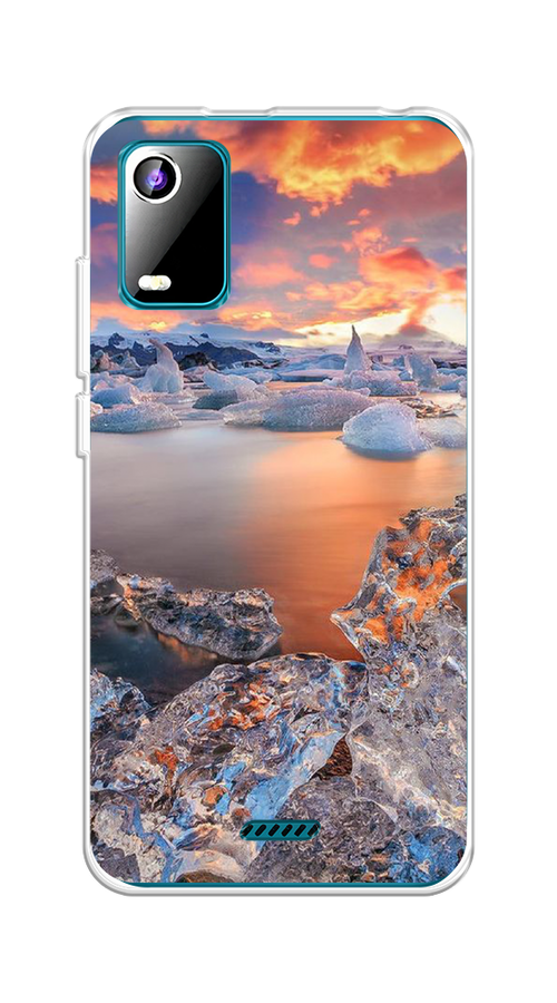 

Чехол на BQ 5560L "Ледники", Синий;оранжевый, 201950-2