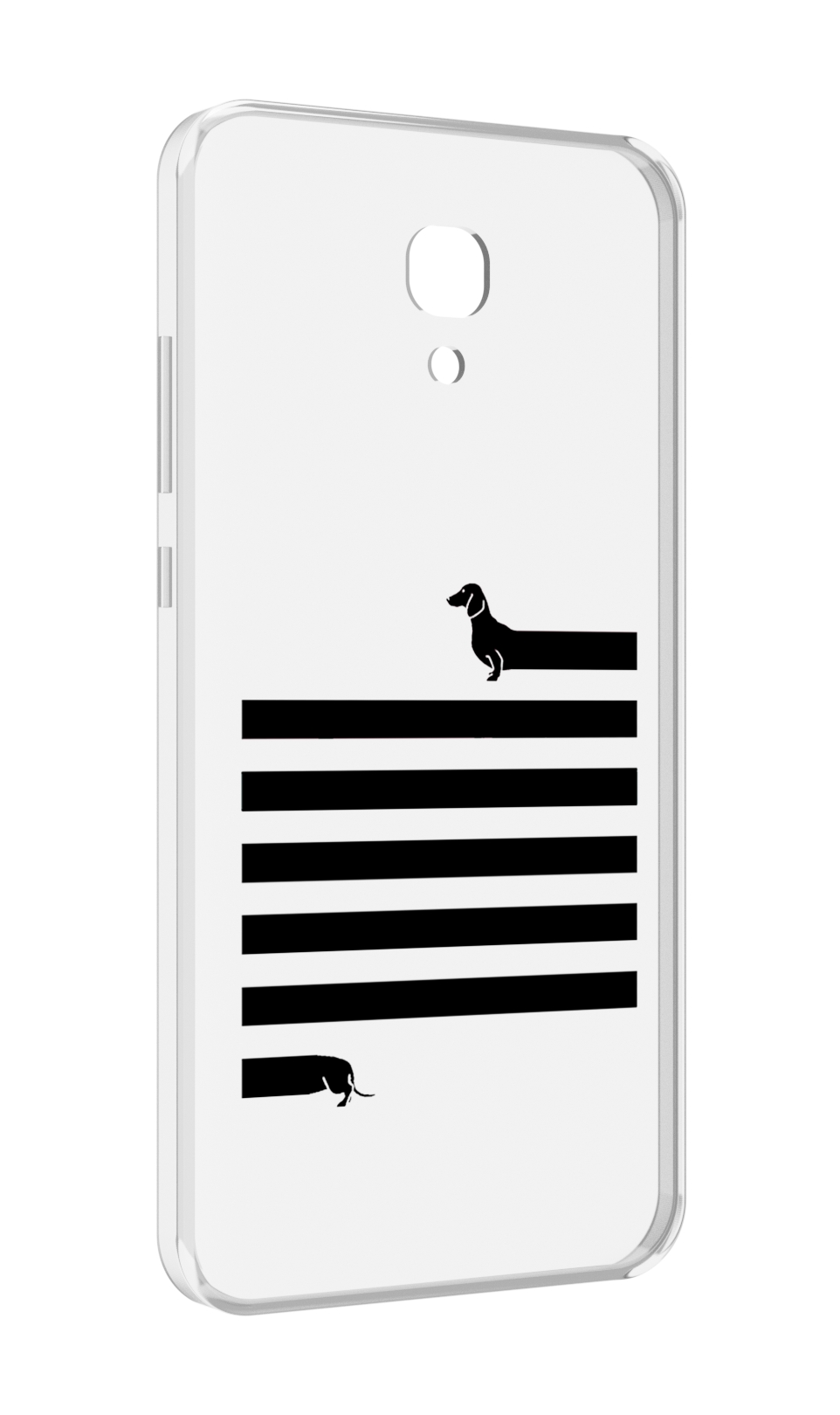 

Чехол MyPads длинная-такса для Meizu M6 (M711Q), Прозрачный, Tocco
