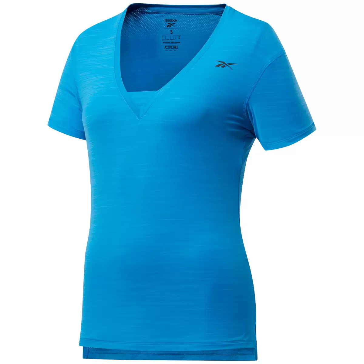 

Футболка женская Reebok Activechill Athletic FU1990 голубая M, Голубой, FU1990