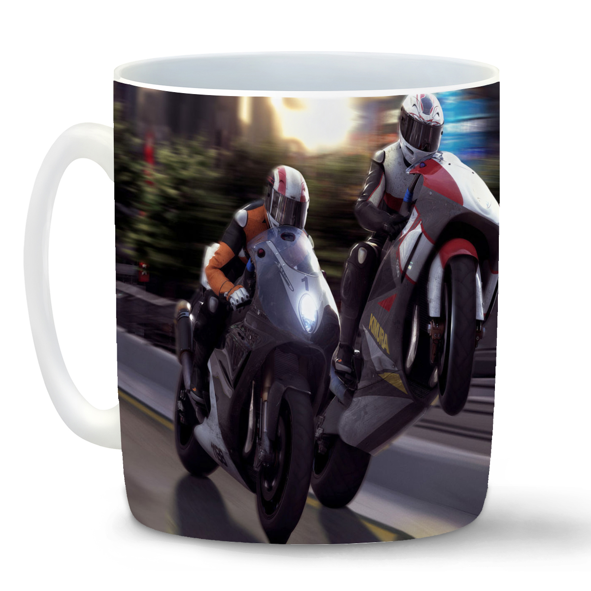 

Кружка CoolPodarok motogp Два мотоциклиста