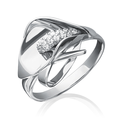 

Кольцо из золота р. 16,5 PLATINA jewelry 01-5227-00-401-1120-23, фианит, 01-5227-00-401-1120-23