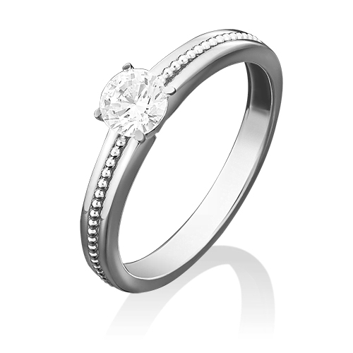 

Кольцо из золота р. 17,5 PLATINA jewelry 01-5034-00-501-1120-38, фианит, 01-5034-00-501-1120-38