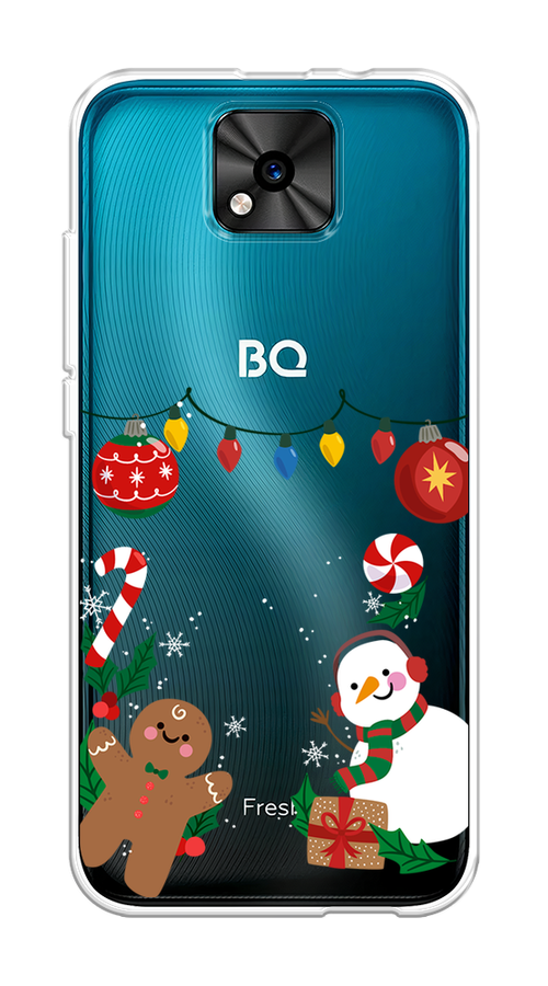 

Чехол на BQ 5533G "Новогоднее настроение", Коричневый;красный;зеленый, 201850-5