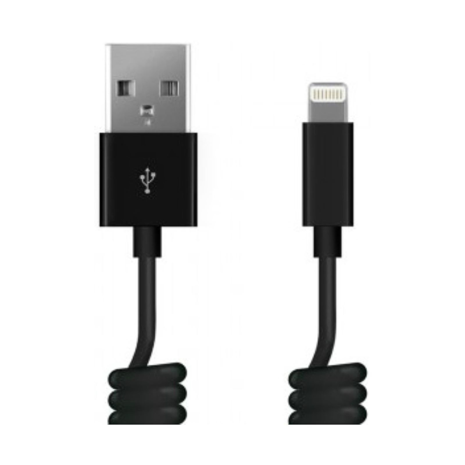 Дата-кабель Prime Line USB - Lightning, 1,5 м, черный