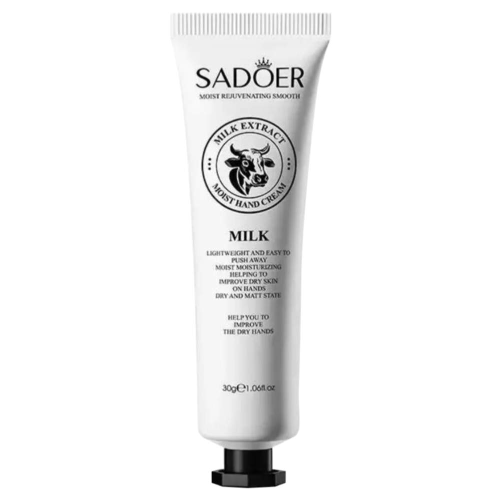 Увлажняющий крем для рук Sadoer с экстрактом молока 30 г