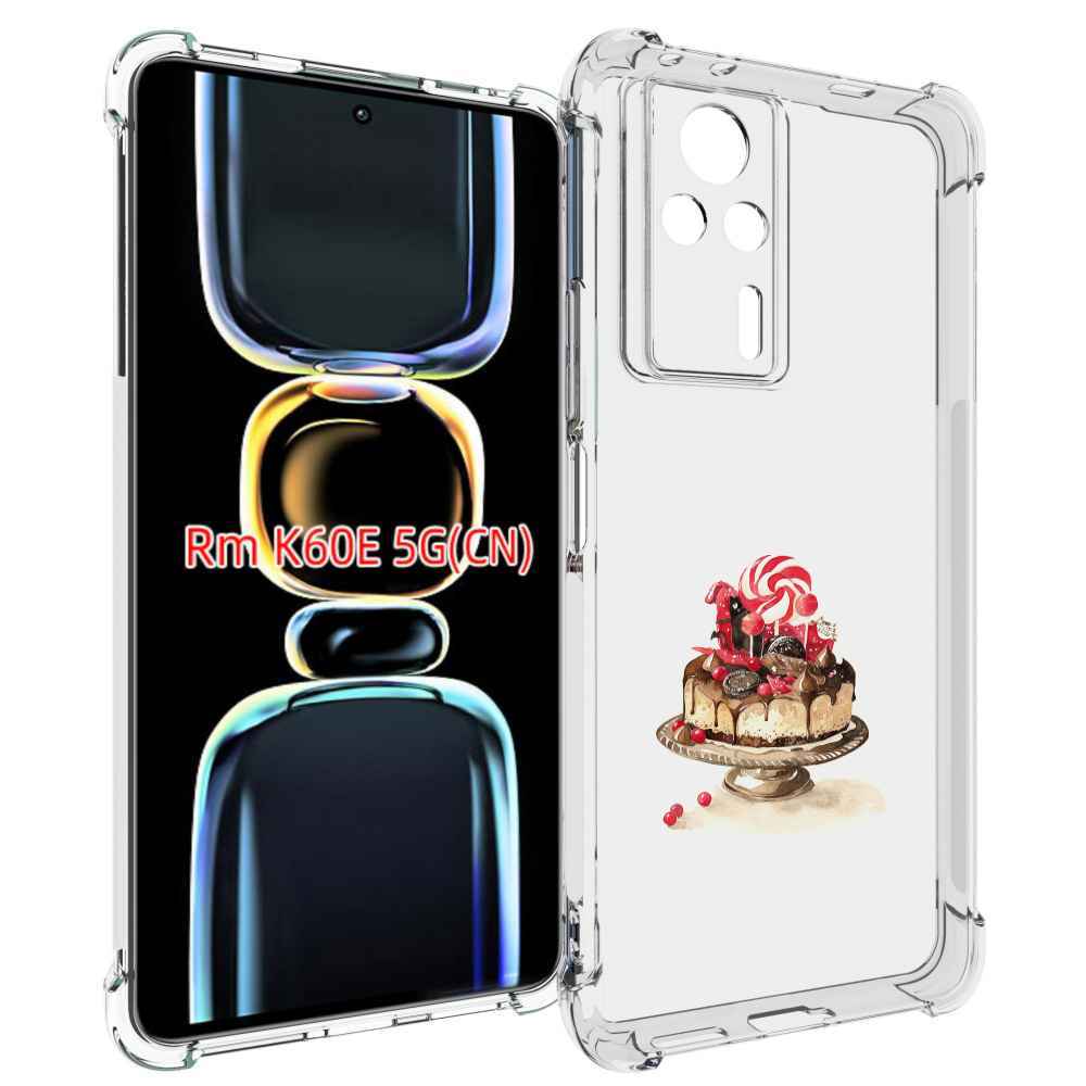 

Чехол MyPads вкусный торт для Xiaomi Redmi K60E, Tocco