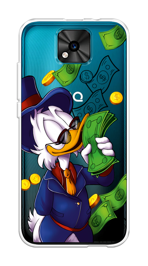 

Чехол на BQ 5533G "Scrooge McDuck with Money", Синий;зеленый;белый, 201850-6