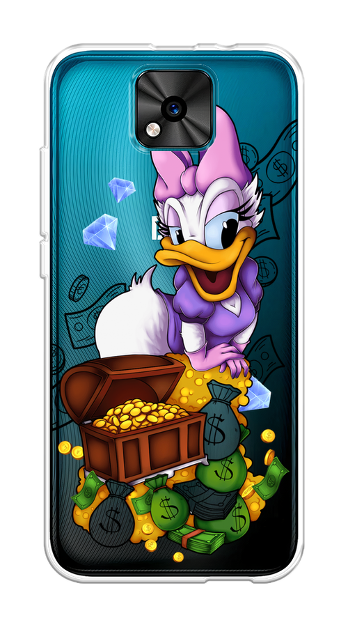 

Чехол на BQ 5533G "Rich Daisy Duck", Коричневый;белый;фиолетовый, 201850-6