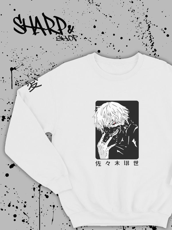 

Свитшот унисекс SHARP&CUT ABE385702 белый M, ABE385702