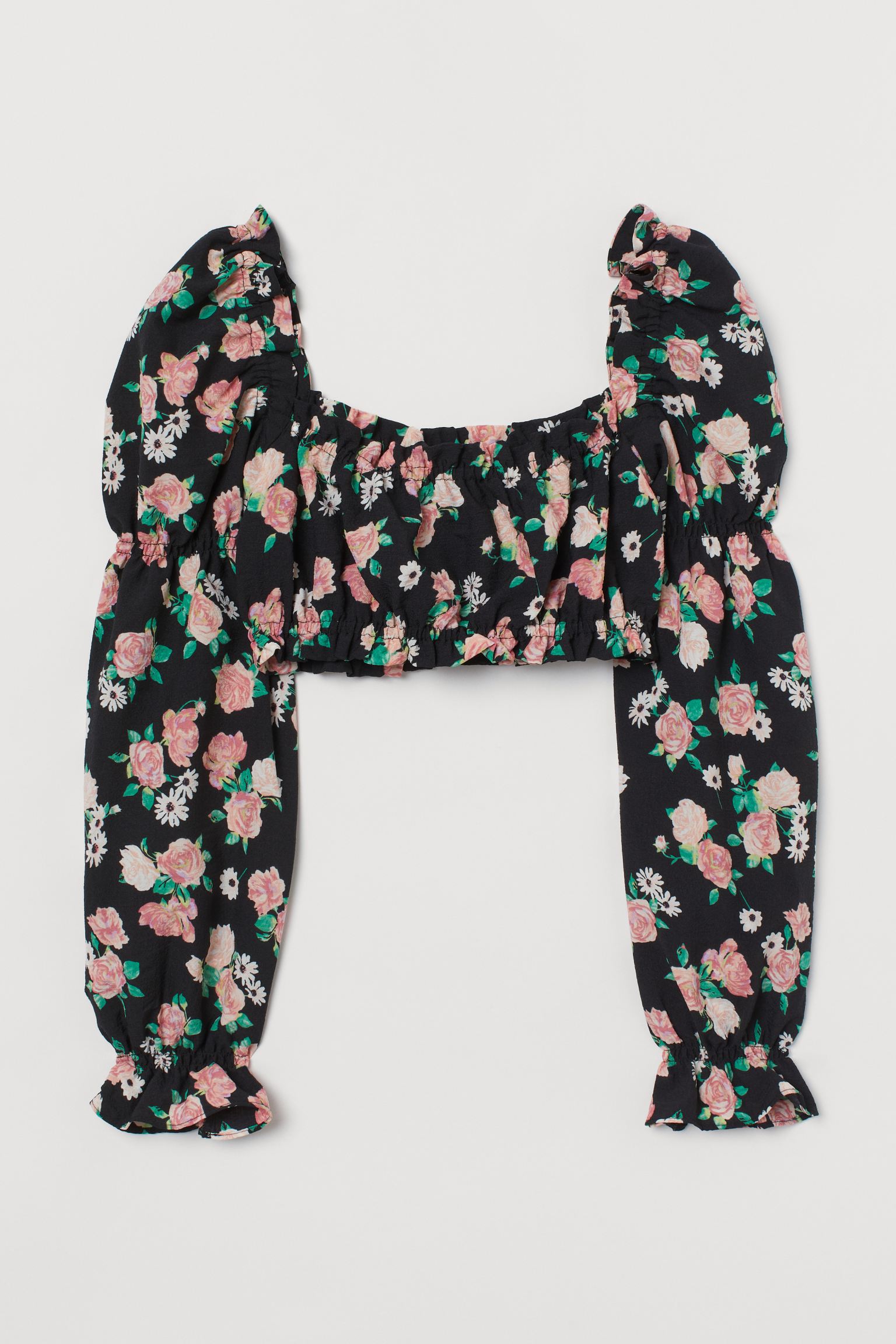 

Блуза женская H&M 982263003 разноцветная XL, Разноцветный, 982263003