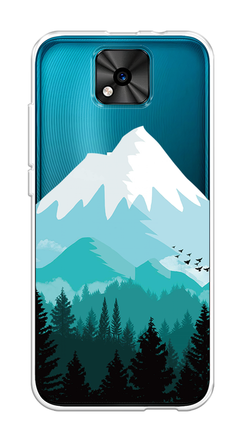 

Чехол на BQ 5533G "Синяя снежная гора", Белый;голубой;бирюзовый, 201850-2
