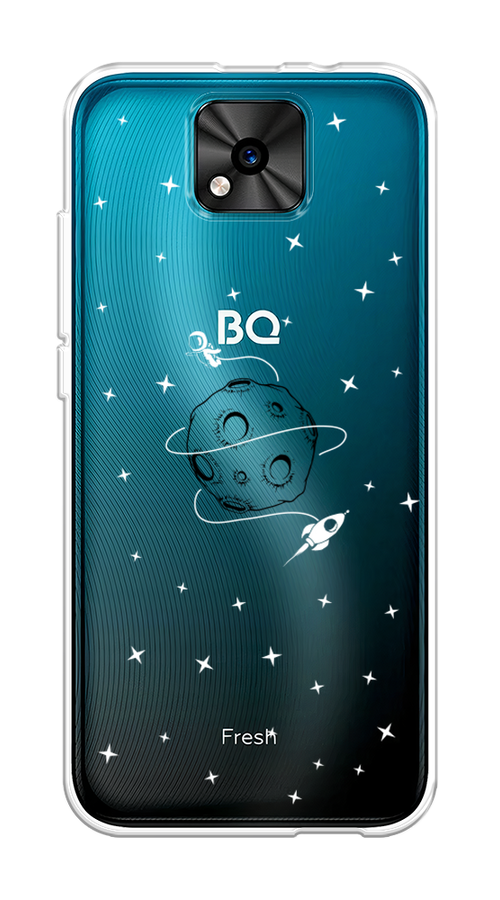 

Чехол на BQ 5533G "Полет вокруг луны", Белый;серый;черный, 201850-2