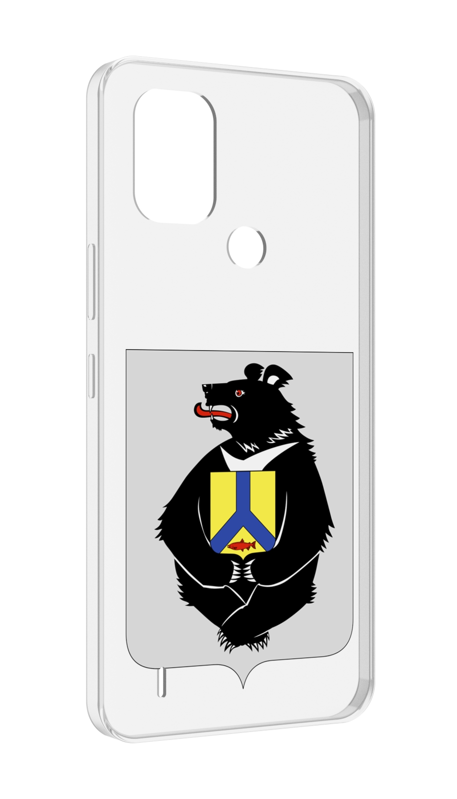 

Чехол MyPads герб-хабаровскии-краи для Nokia C31, Прозрачный, Tocco