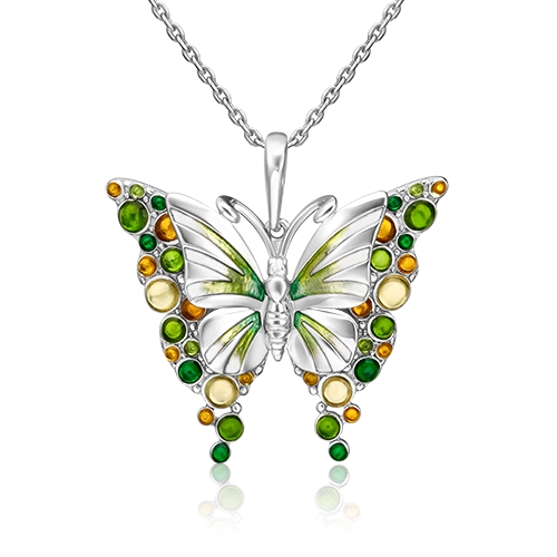 

Подвеска из серебра с эмалью PLATINA jewelry 03-3270-00-000-0200-68, 03-3270-00-000-0200-68