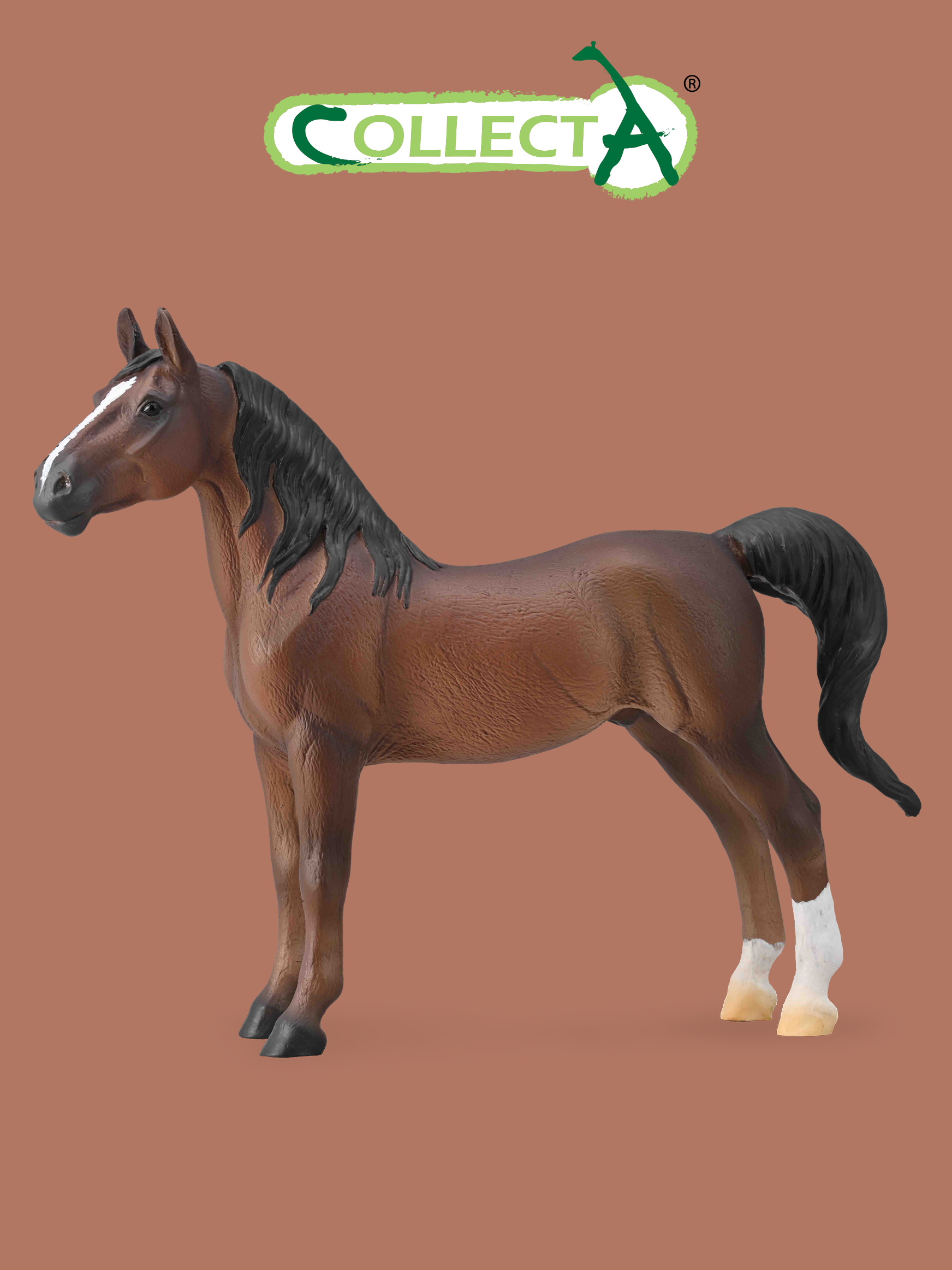Фигурка Collecta животного Лошадь Американский шорный жеребец фигурка животного лошадь маре