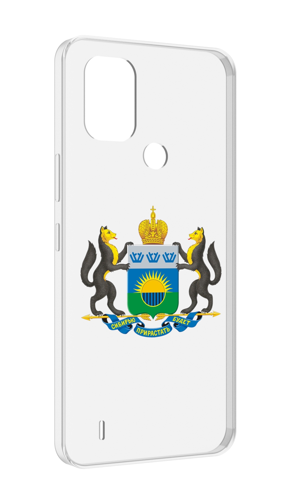 

Чехол MyPads герб-тюменская-область для Nokia C31, Прозрачный, Tocco