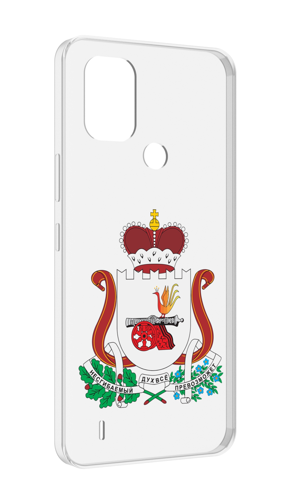 

Чехол MyPads герб-смоленскои-области для Nokia C31, Прозрачный, Tocco