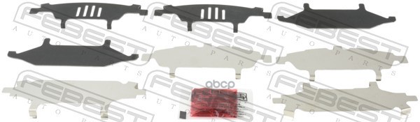 

Комплект монтажный для дисковых колодок toyota corolla 2000-2006 0103-zze120f