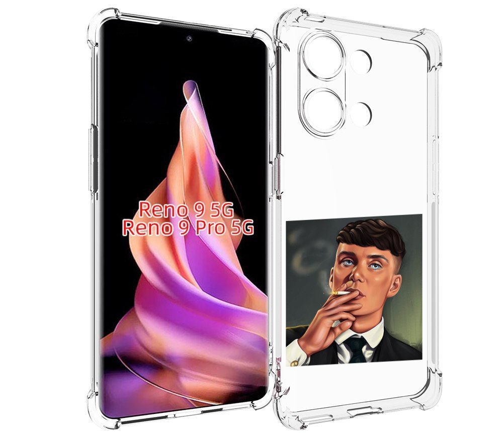 

Чехол MyPads Томас-Шелби для Oppo Reno 9/Reno 9 Pro, Прозрачный, Tocco