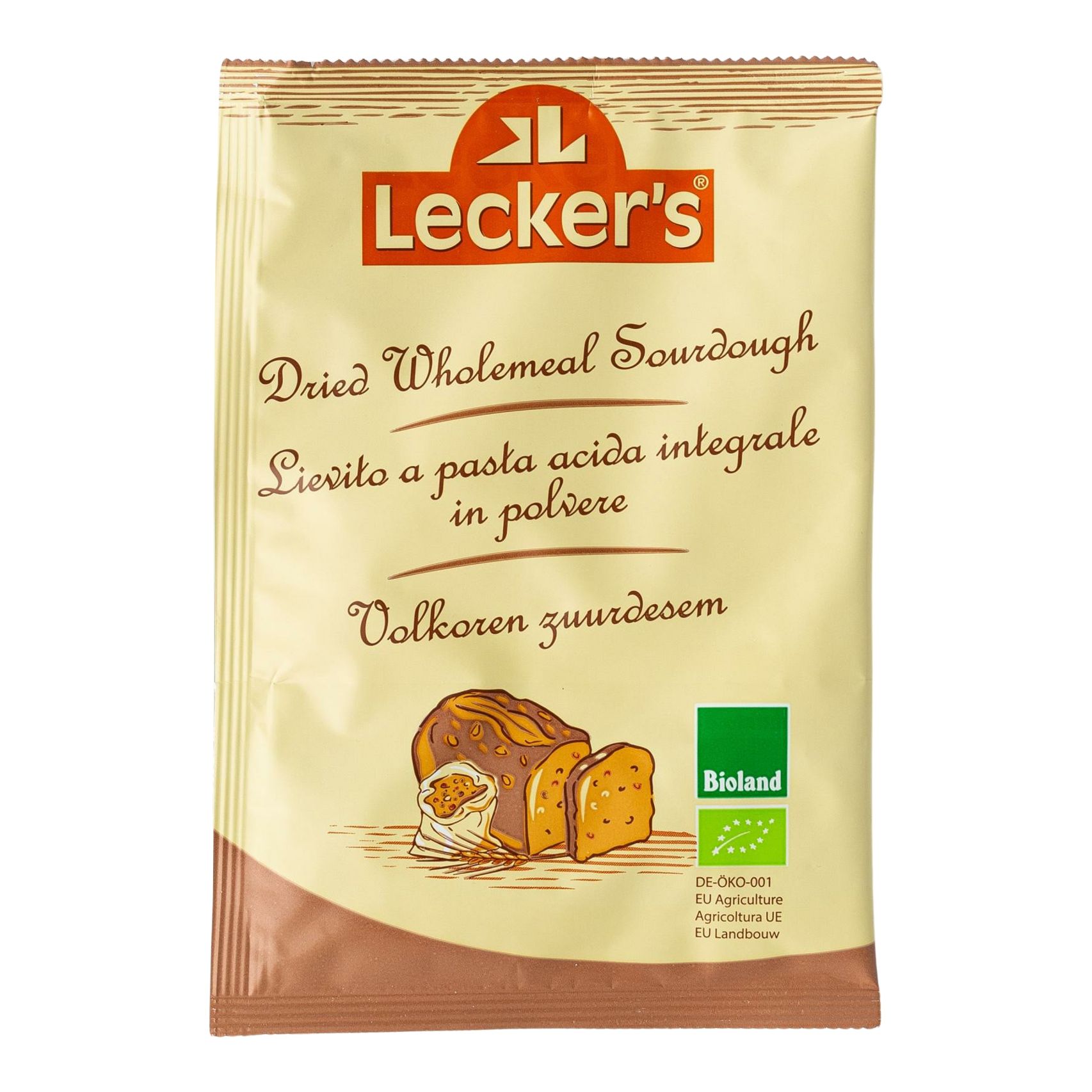 

Ржаная закваска Lecker's Bio цельнозерновая 30 г