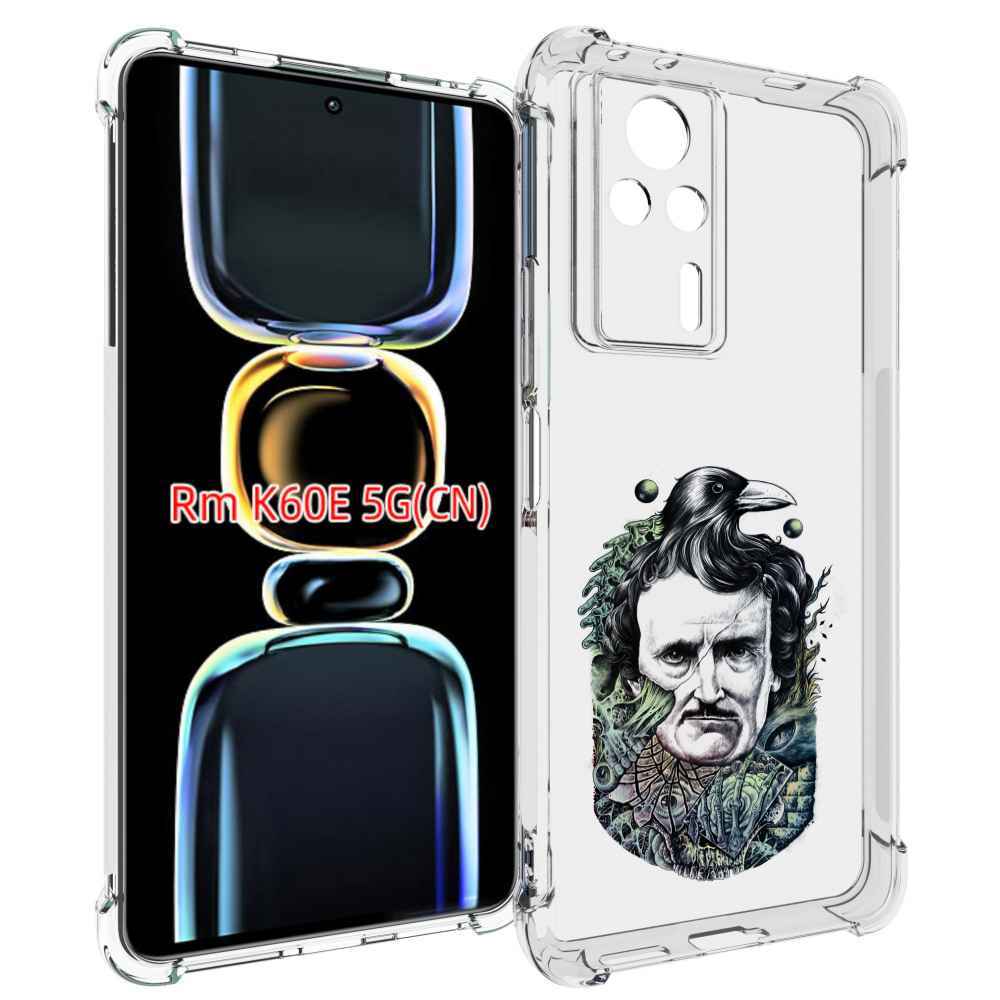 

Чехол MyPads Эдгар Аллан с вороном для Xiaomi Redmi K60E, Tocco