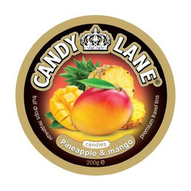 Леденцы Сладкая Сказка Candy Lane Ананас и манго 200 г