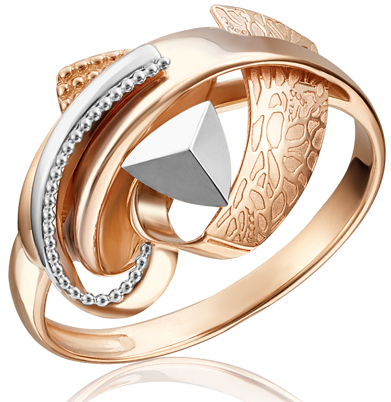 

Кольцо из золота р. 17,5 PLATINA jewelry 01-5153-00-000-1111-66, 01-5153-00-000-1111-66