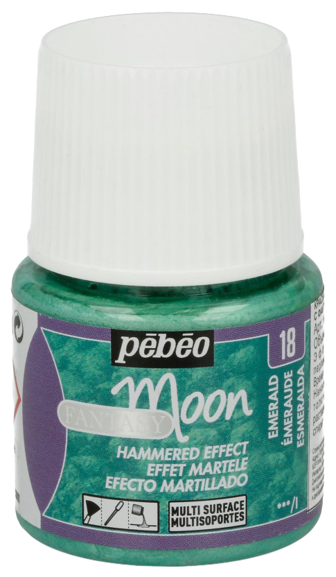 

Краска Pebeo Fantasy Moon 45 мл с фактурным эффектом изумрудная, Зеленый