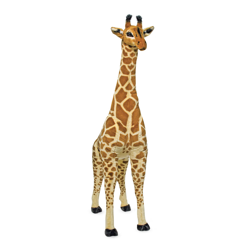 фото Мягкая игрушка большой жираф, 140 см melissa & doug