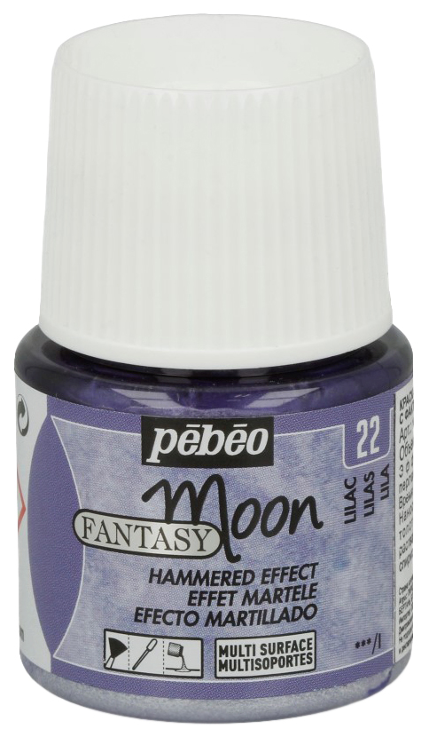 

Краска Pebeo Fantasy Moon 45 мл с фактурным эффектом сиреневая, Фиолетовый