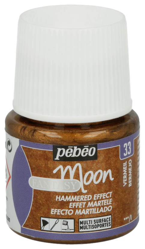 фото Краска pebeo fantasy moon 45 мл с фактурным эффектом под бронзу