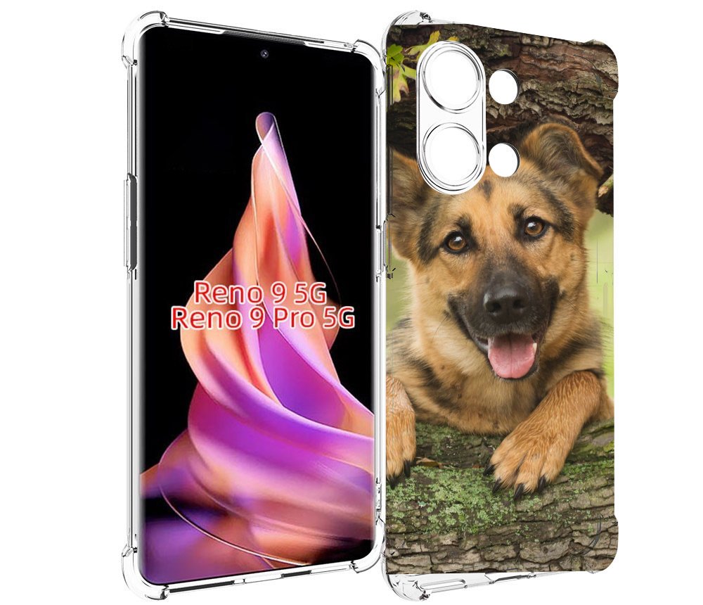 

Чехол MyPads Собака-на-дереве для Oppo Reno 9/Reno 9 Pro, Прозрачный, Tocco