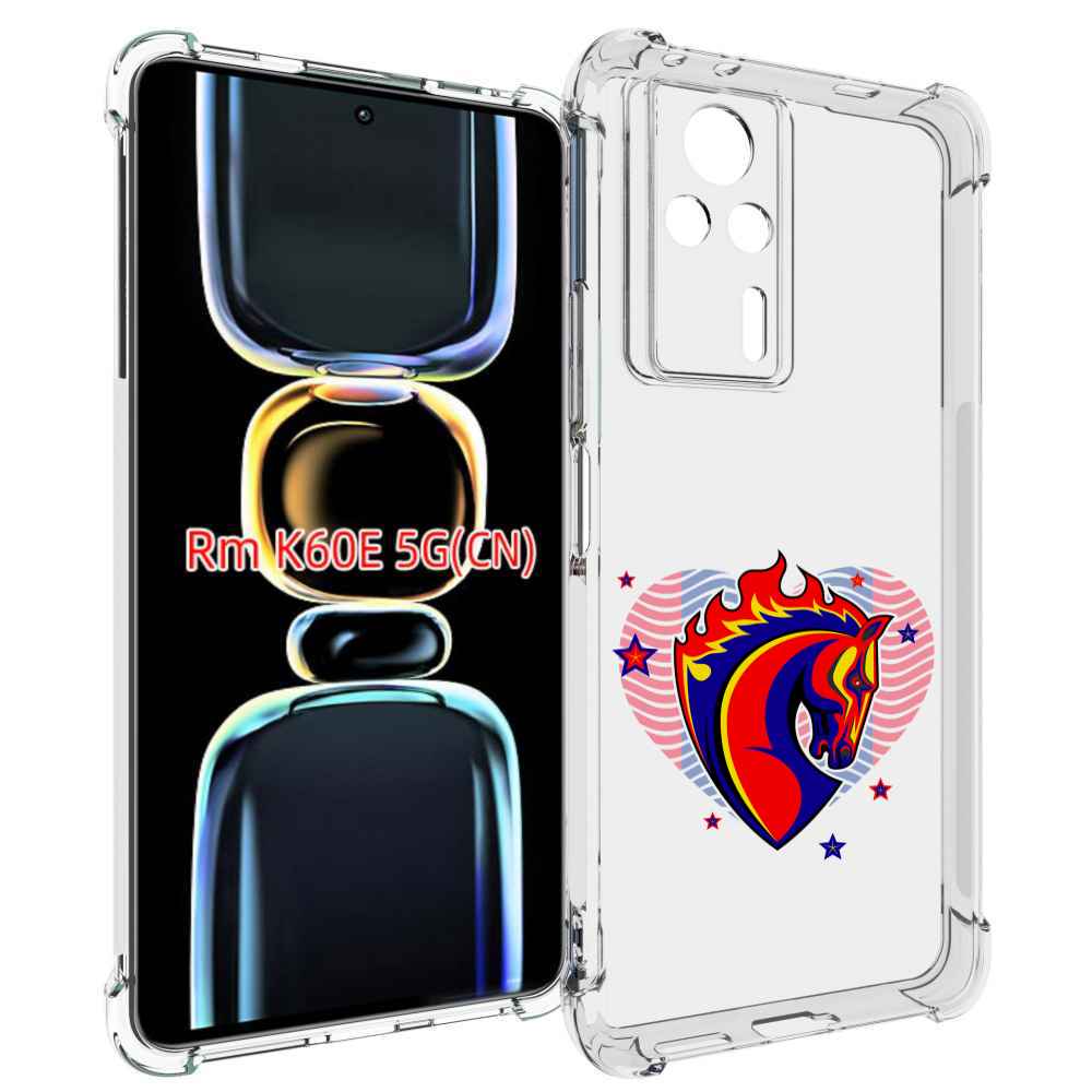 

Чехол MyPads ФК ЦСЛ Лошадь для Xiaomi Redmi K60E, Tocco