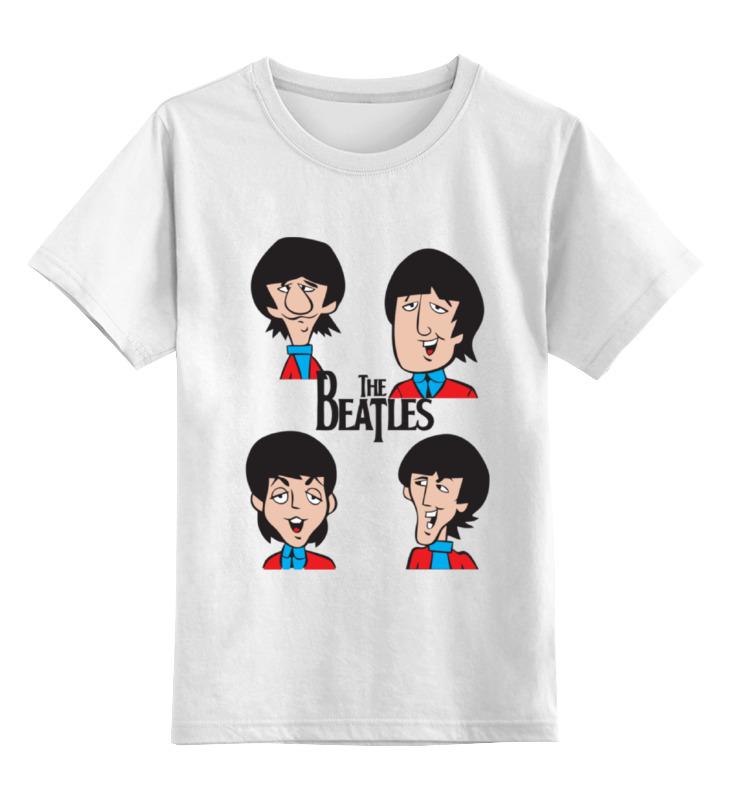 

Футболка детская Printio Битлз (the beatles) цв. белый р. 116, Битлз (the beatles)