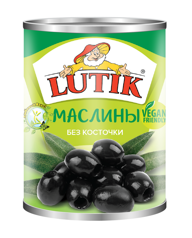 Маслины Lutik без косточки, 280 мл