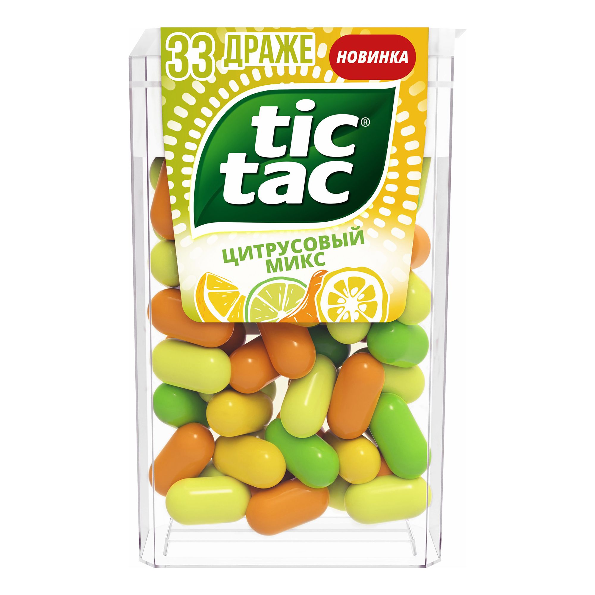 

Драже Tic Tac Цитрусовый микс 16 г
