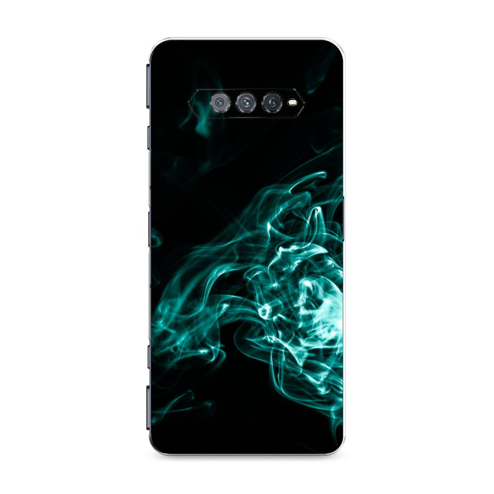 

Чехол на Xiaomi Black Shark 4 "Дым", Голубой;черный, 311650-3