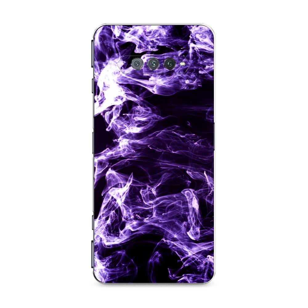

Чехол на Xiaomi Black Shark 4 "Фиолетовый дым", Фиолетовый;белый;черный, 311650-3