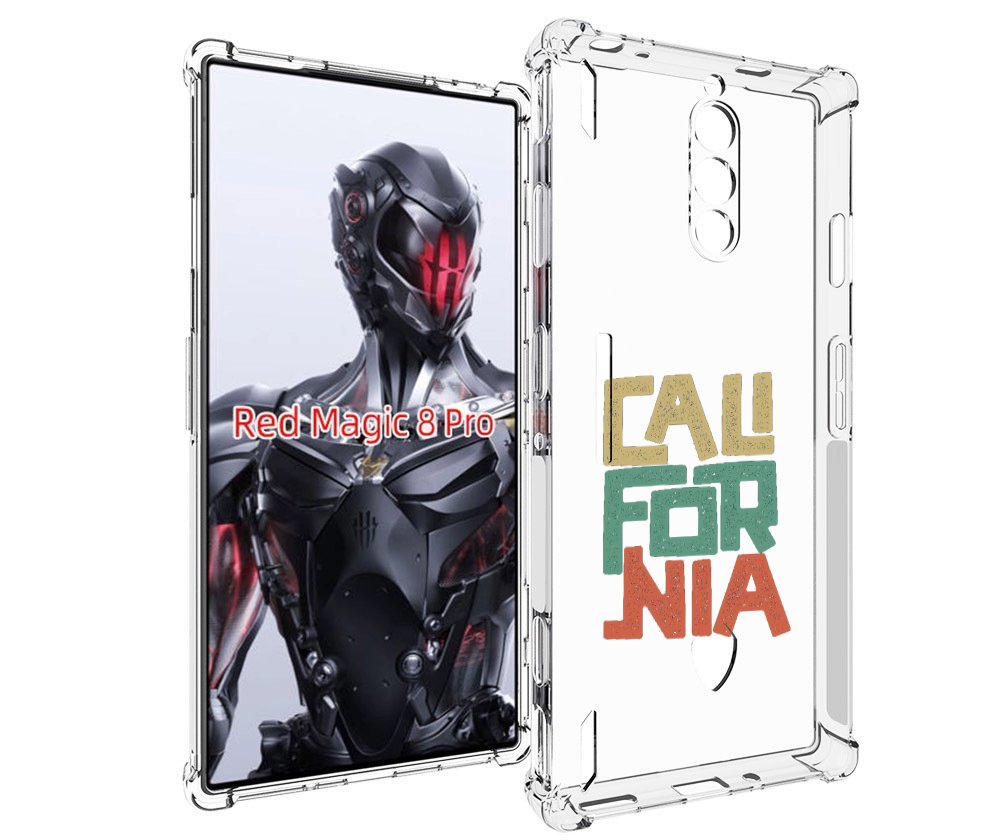 Чехол MyPads Графический-дизайн для ZTE Nubia Red Magic 8 Pro / Red Magic 8 Pro Plus