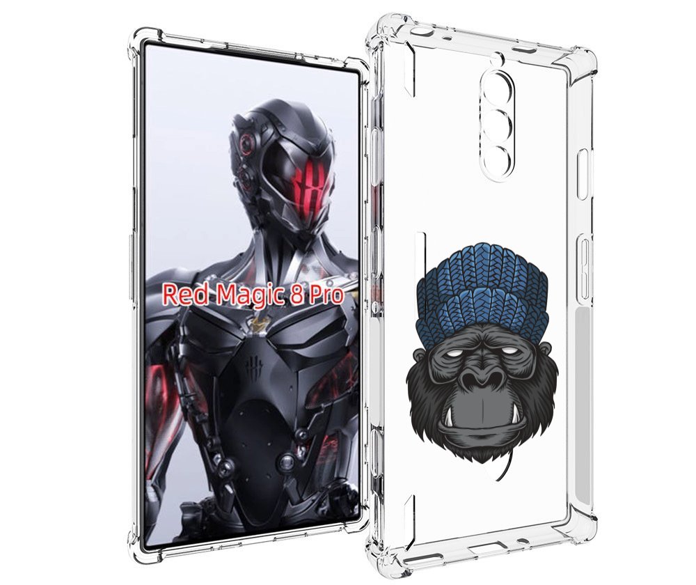 Чехол MyPads Горила для ZTE Nubia Red Magic 8 Pro / Red Magic 8 Pro Plus