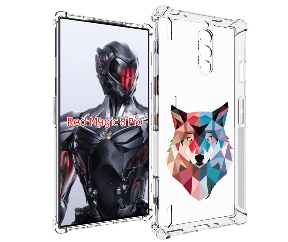 

Чехол MyPads Геометрический-волк для ZTE Nubia Red Magic 8 Pro / Red Magic 8 Pro Plus, Tocco