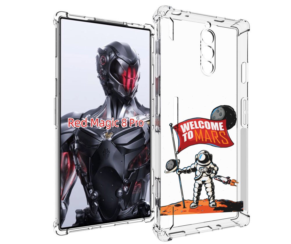

Чехол MyPads Вэлком-Марс для ZTE Nubia Red Magic 8 Pro / Red Magic 8 Pro Plus, Tocco