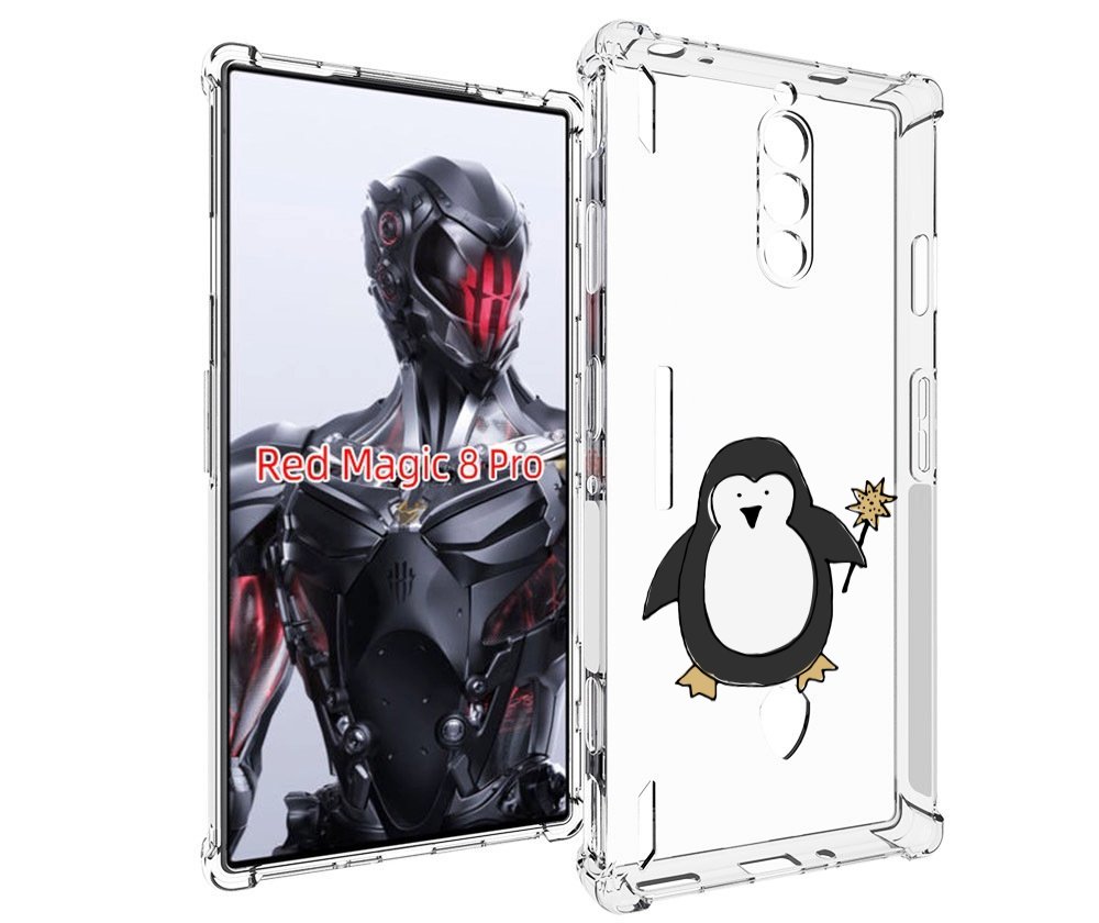 

Чехол MyPads Волшебный пингвин для ZTE Nubia Red Magic 8 Pro / Red Magic 8 Pro Plus, Tocco